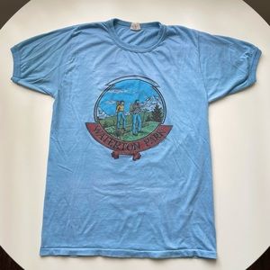 Vintage 80s Harvey Woods T-shirt